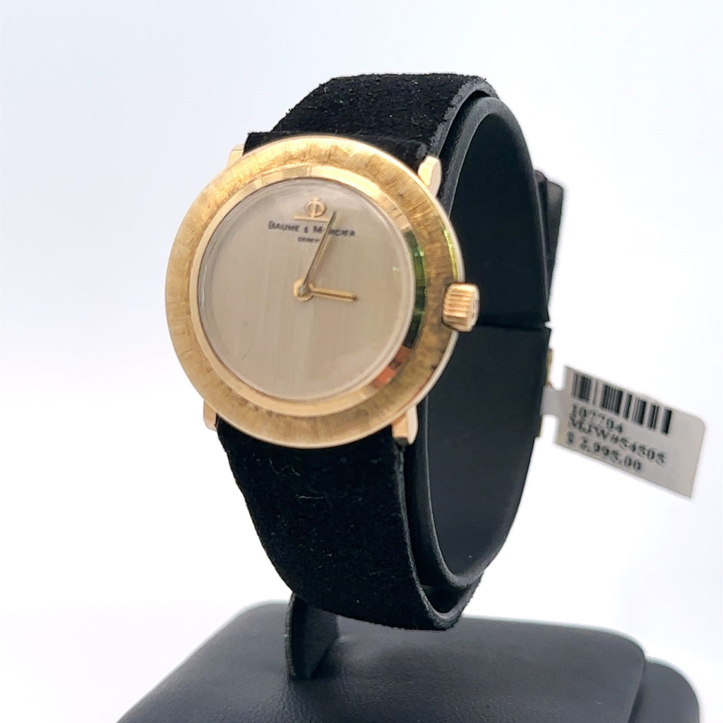 Baume & Mercier QUARTZ WATCH, 14k Gold  - 28MM- (pre-owned)