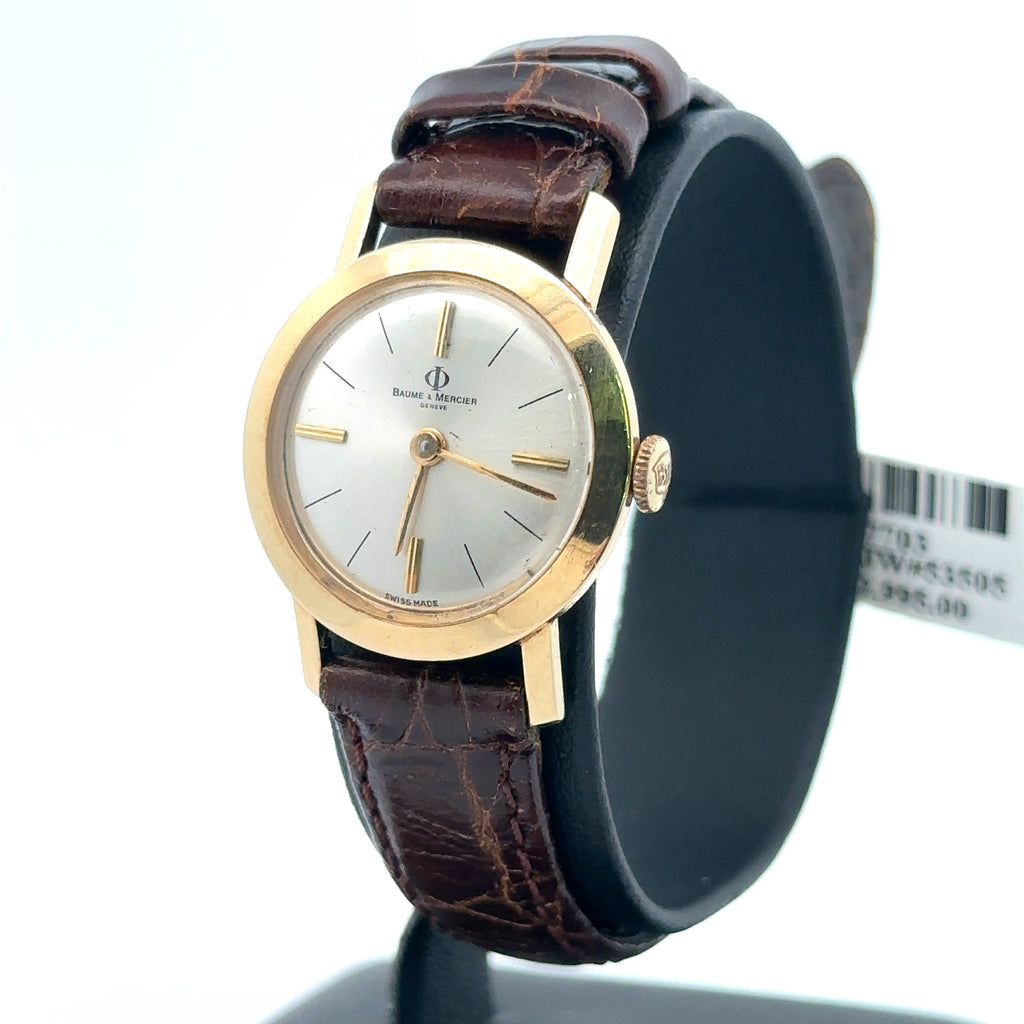 Baume & Mercier QUARTZ WATCH, 14k Gold  - 25MM- preowned 114755