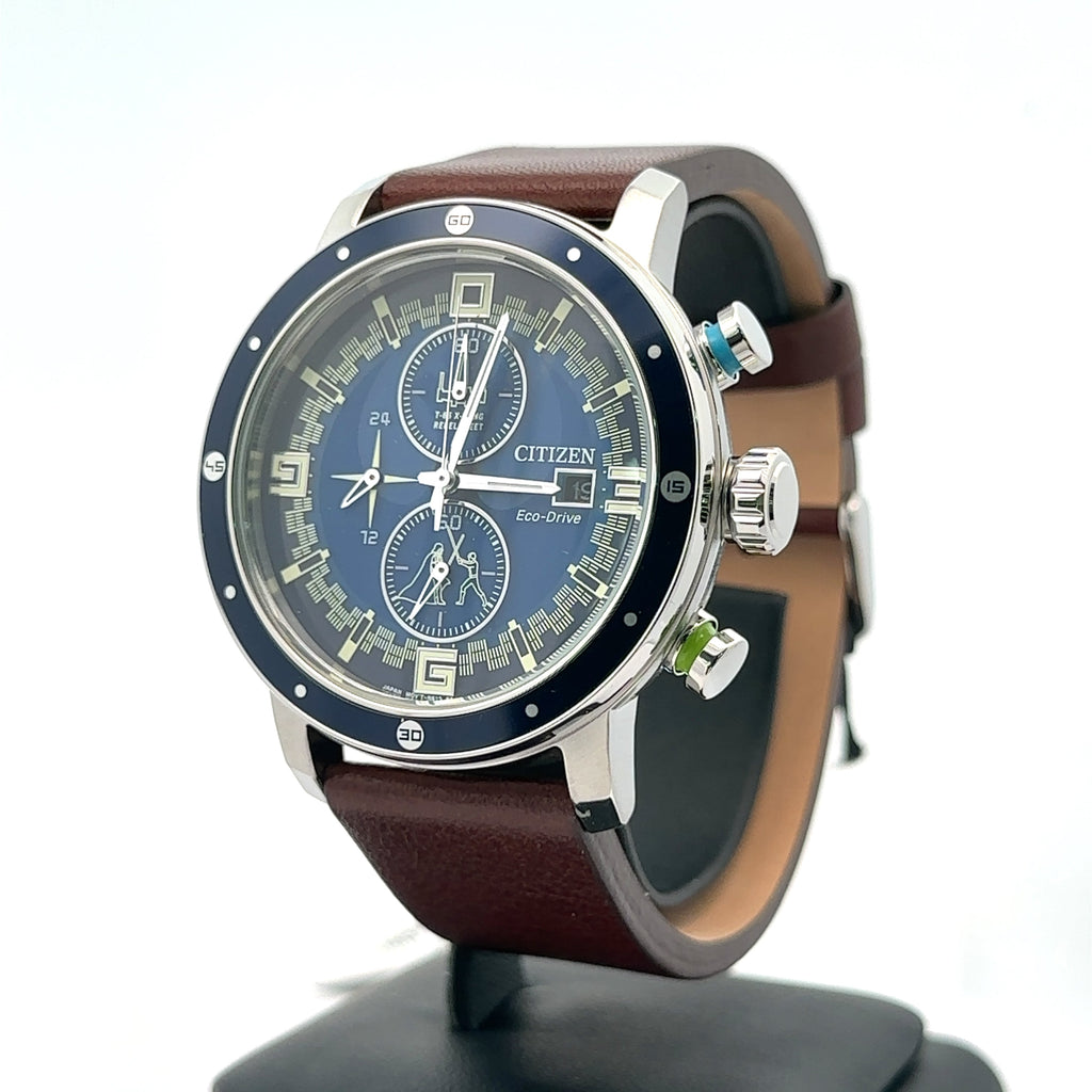 Citizen luke skywalker Blue Dial 44MM Stainless Steel Mens Watch CA0768-07W: Philadelphia