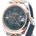 Pre-Owned Rolex Datejust 41mm 2 Tone 18k Rose Gold Watch 126301 S14841