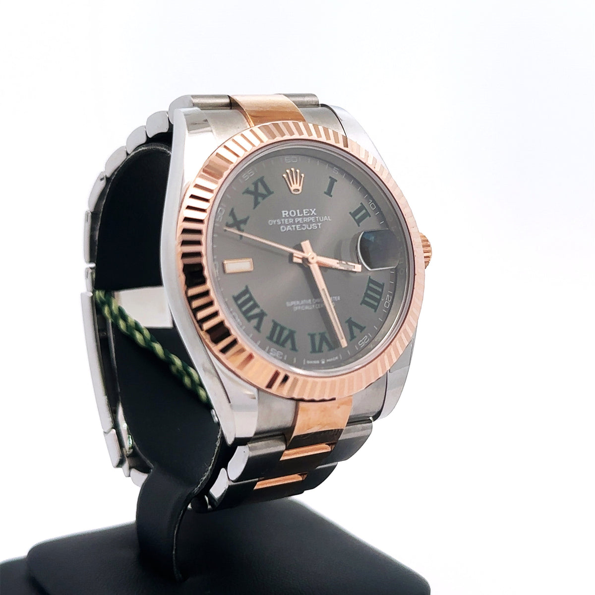Pre-Owned Rolex Datejust 41mm 2 Tone 18k Rose Gold Watch 126331 Fluted Bezel Philadelphia