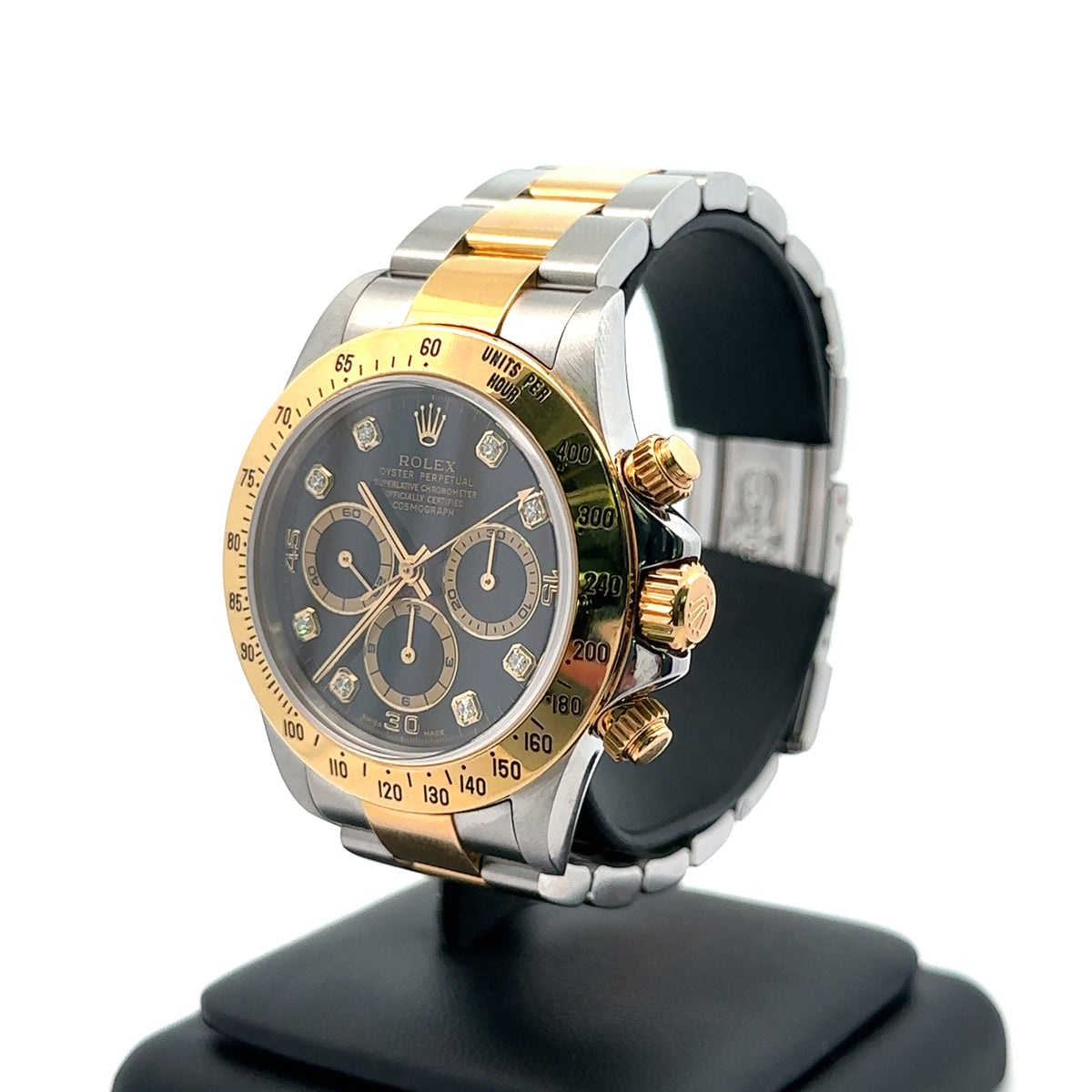 Pre-Owned Rolex Daytona 40mm, 2 tone 18k Yellow Gold Watch, 16523, 18k bezel Philadelphia