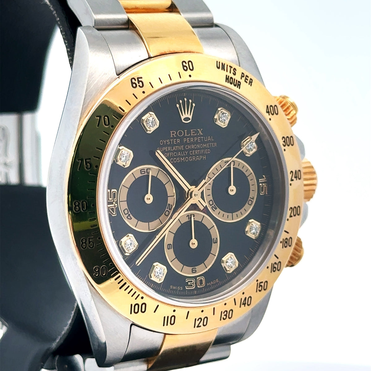 Pre-Owned Rolex Daytona 40mm, 2 tone 18k Yellow Gold Watch, 16523, 18k bezel Philadelphia