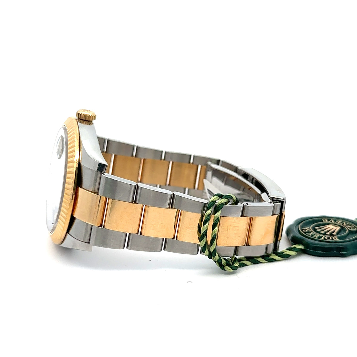 Pre-Owned Rolex Datejust 41mm 2 tone 18k Yellow Gold Watch 126333, Fluted bezel