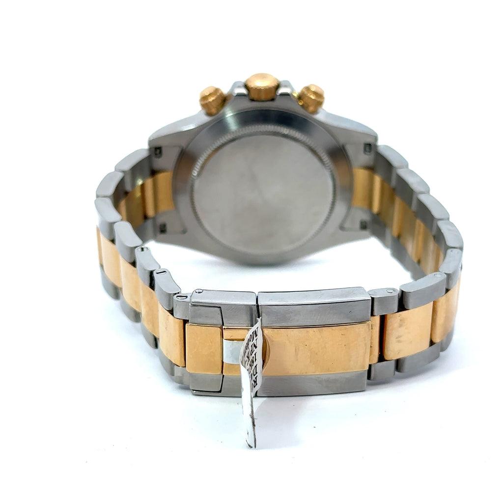 Pre-Owned Rolex Daytona 40mm 2 tone 18k Yellow Gold Watch 116523, 18k Gold Bezel