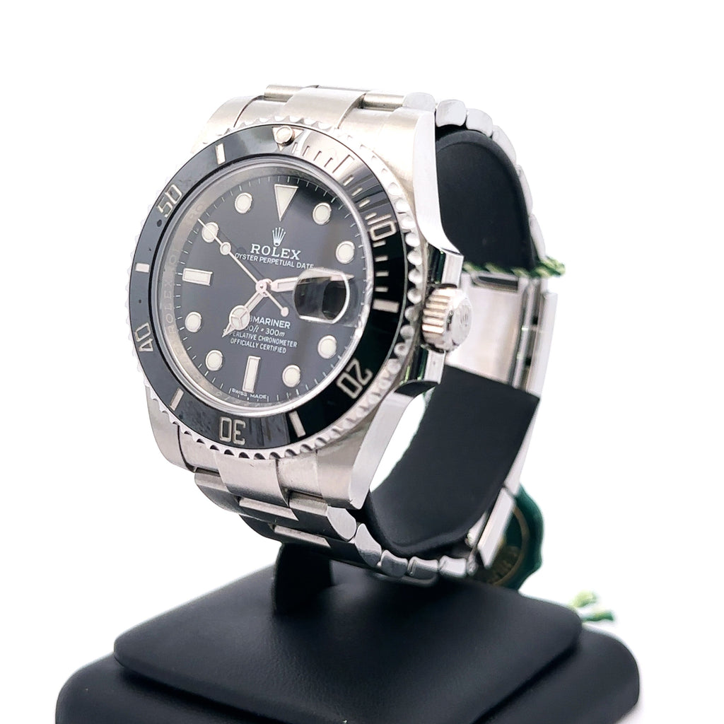 Pre-Owned Rolex Submariner 40mm Stainless Steel Watch 116610LN Ceramic bezel