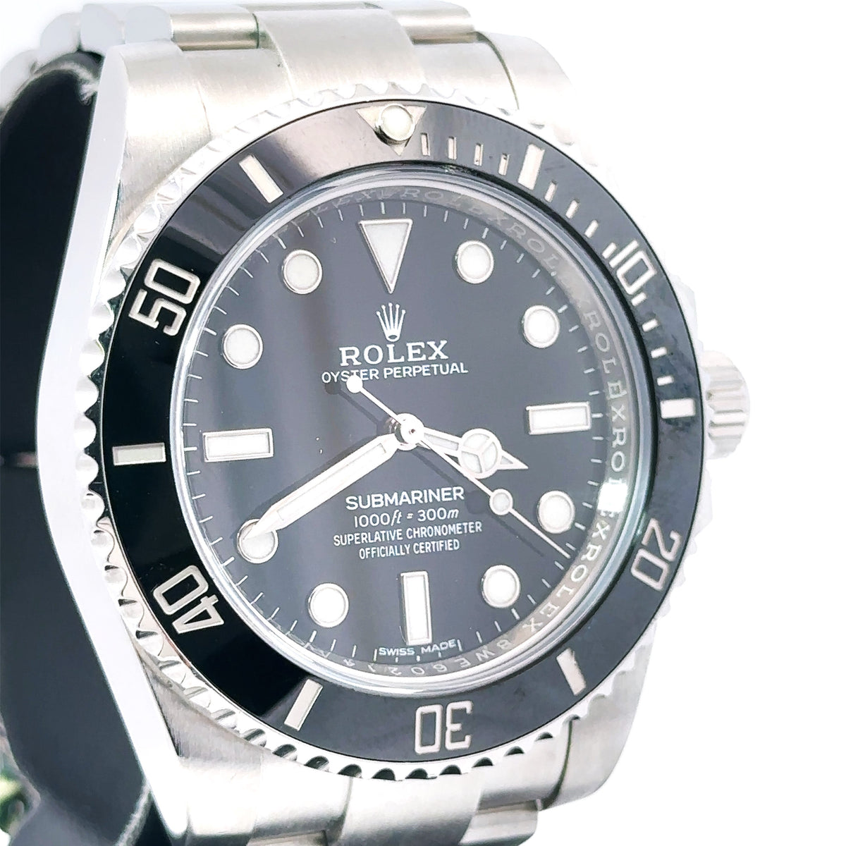 Pre-Owned Rolex Submariner 40mm Stainless Steel Watch 114060 Ceramic bezel Philadelphia