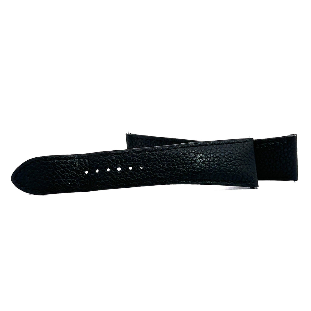 Cartier Watch Strap 23mm Black Alligator Leather Straps And 18mm