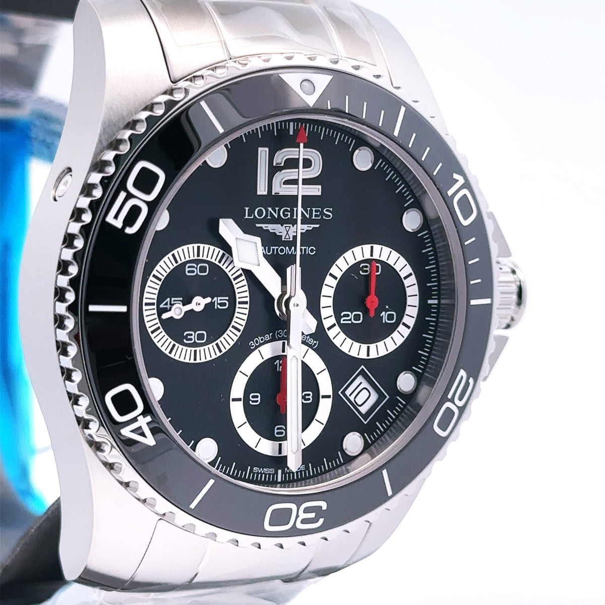Longines HydroConquest Automatic Chronograph 41mm Mens Watch L37834566