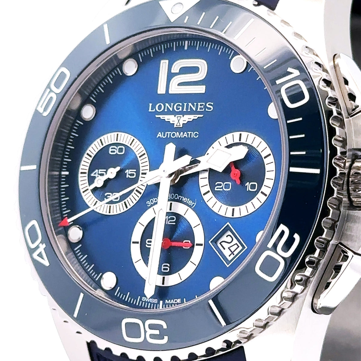 Longines HydroConquest Automatic Chronograph 43mm Mens Watch L38834969