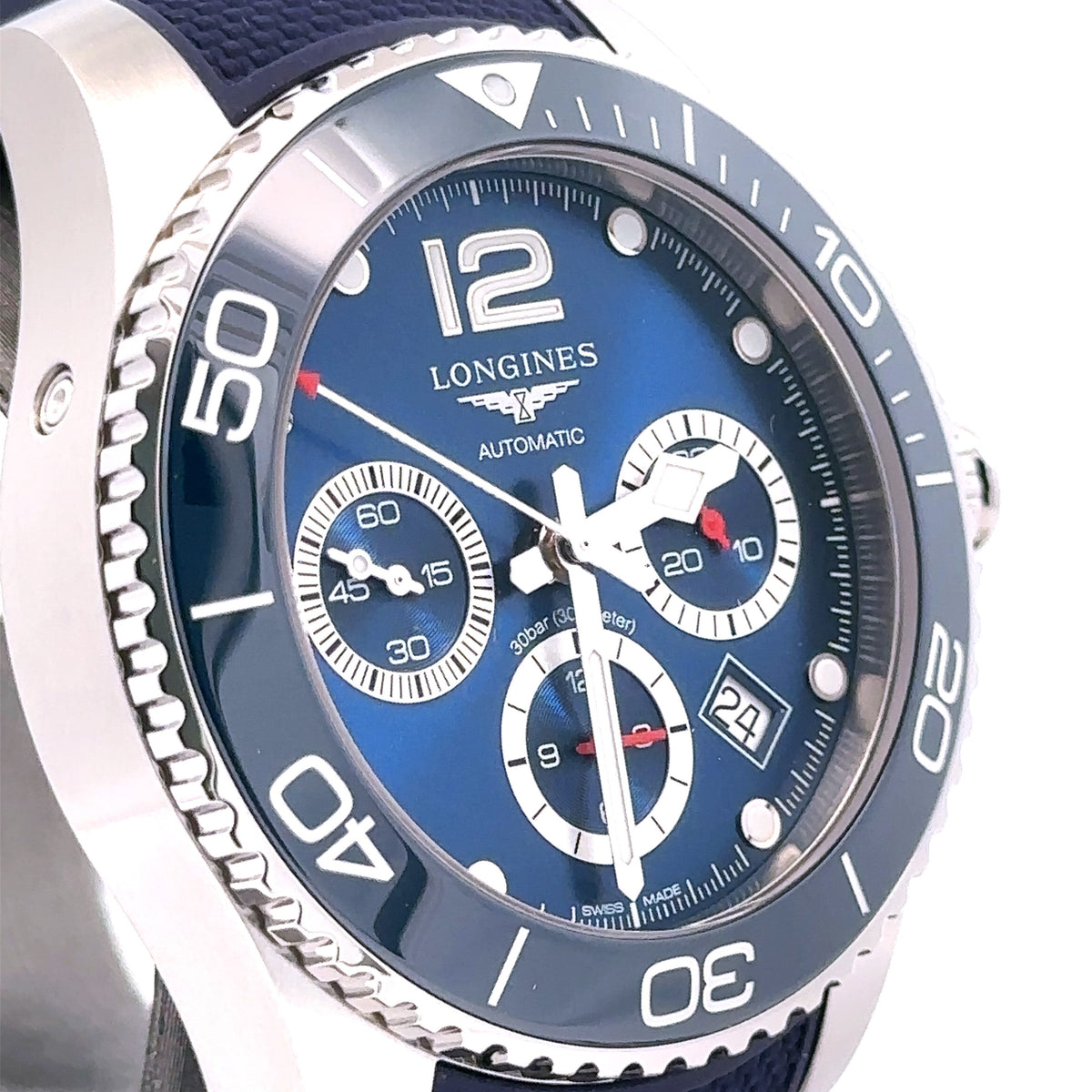 Longines HydroConquest Automatic Chronograph 43mm Mens Watch L38834969