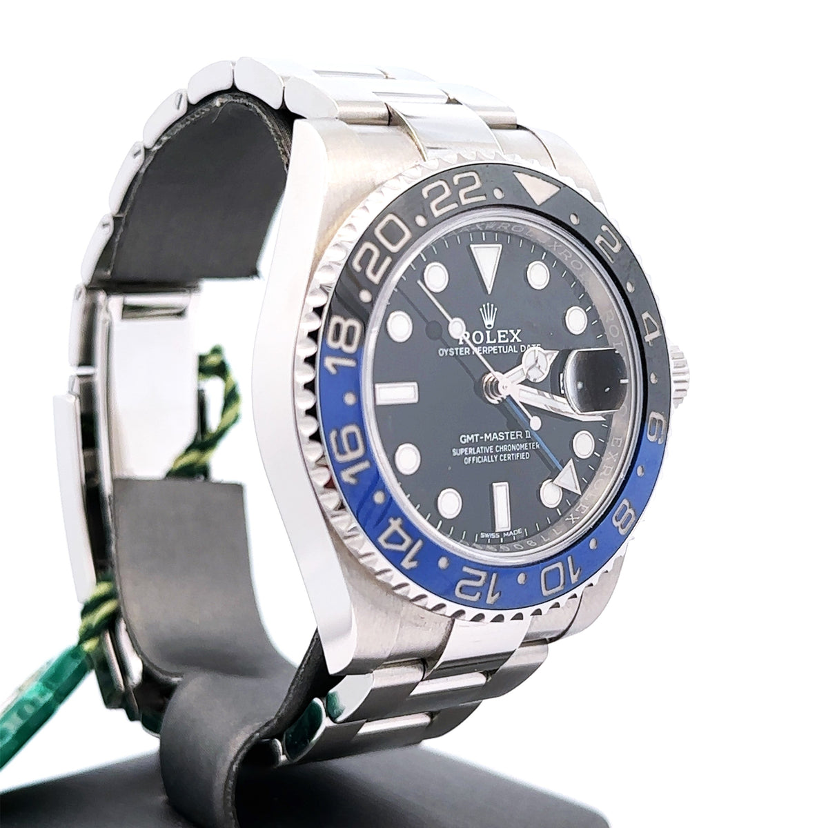 Pre-Owned Rolex GMT-MASTER II Automatic 40mm Watch, 116710BLNR Batman S107446