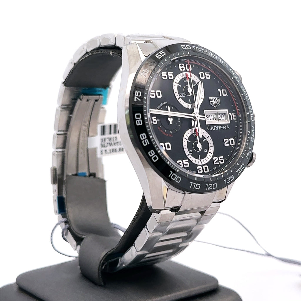 TAG HEUER Carrera Automatic Chronograph 44mm Watch CBN2A1AA.BA0643 Brand New!