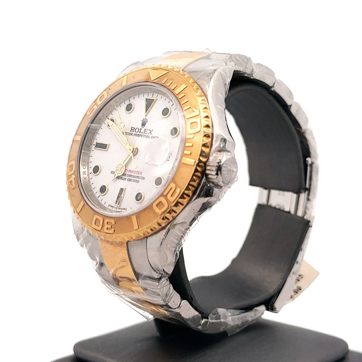 Pre-Owned Rolex Yacht Master 40mm 18k gold & Steel Watch 16623 S105837