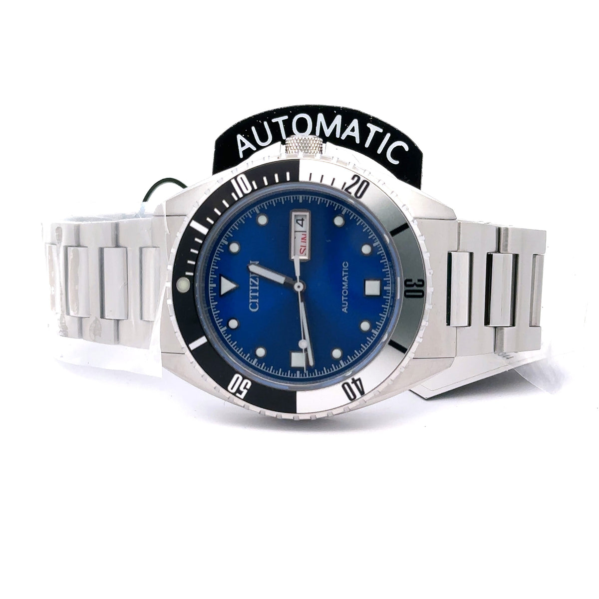 Citizen Sport Automatic Stainless Steel Blue dial 42mm Watch NH7530-52M