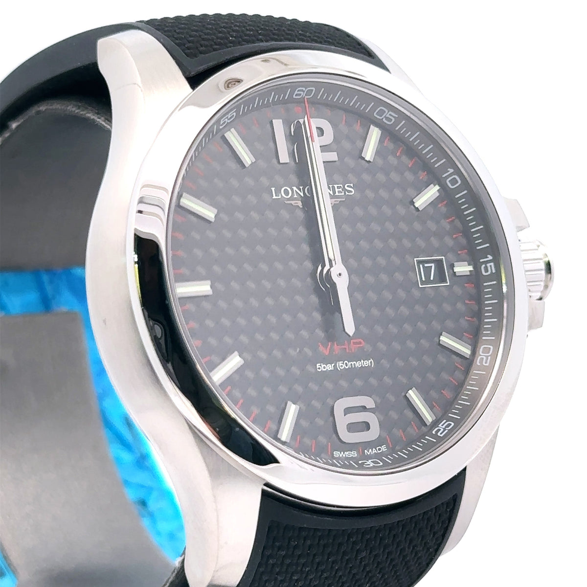 LONGINES Conquest  VHP Quartz Black Dial 43mm Mens Watch L37264669