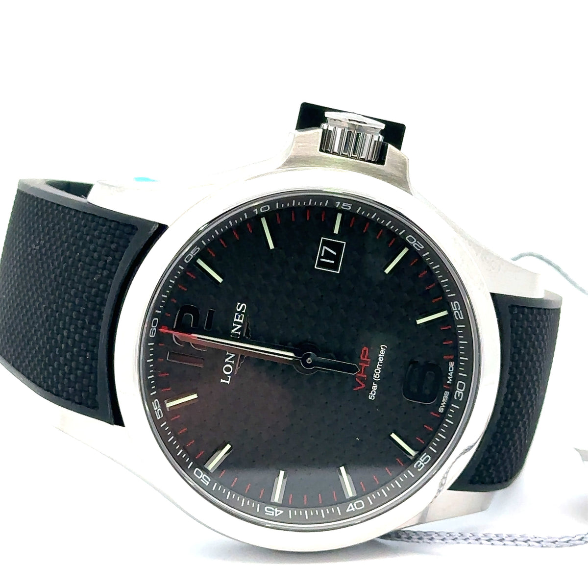 LONGINES Conquest  VHP Quartz Black Dial 43mm Mens Watch L37264669