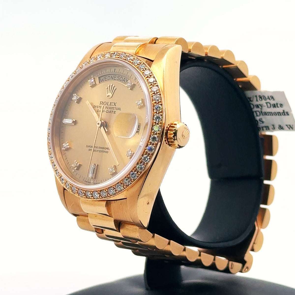 Rolex Day-Date Presidential 36mm 18k Yellow Gold Watch 18048 - Original Bezel & Dial