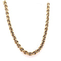 14k Yellow Gold Men's Fancy Chain, 35.3gm, 24, Made In Italy S107986