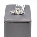 14k White Gold 1.50CT Pear Shape Diamond Engagement Ring, 2.2gm, S107992