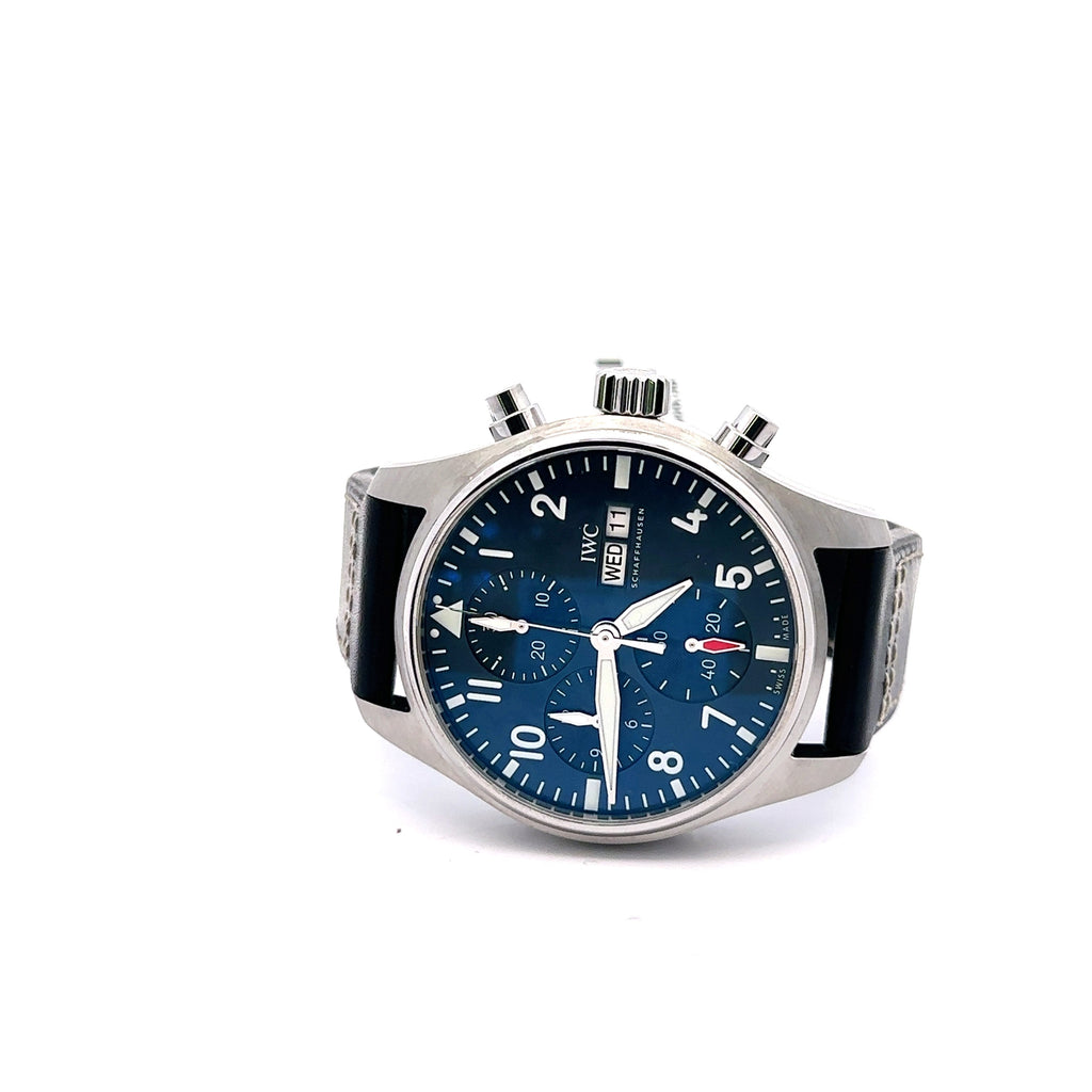 IWC PILOT’S WATCH CHRONOGRAPH 41MM - IW388101- BLUE - Pre Owned - S16152