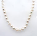 Vera Wang 14k White Gold Pearl, Sapphire & Diamond Ladies necklace, 18", 28gm, S16158