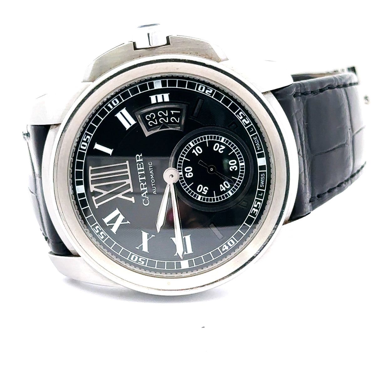 Cartier Calibre de Cartier Steel , Automatic 42mm Watch - W7100041 Pre Owned