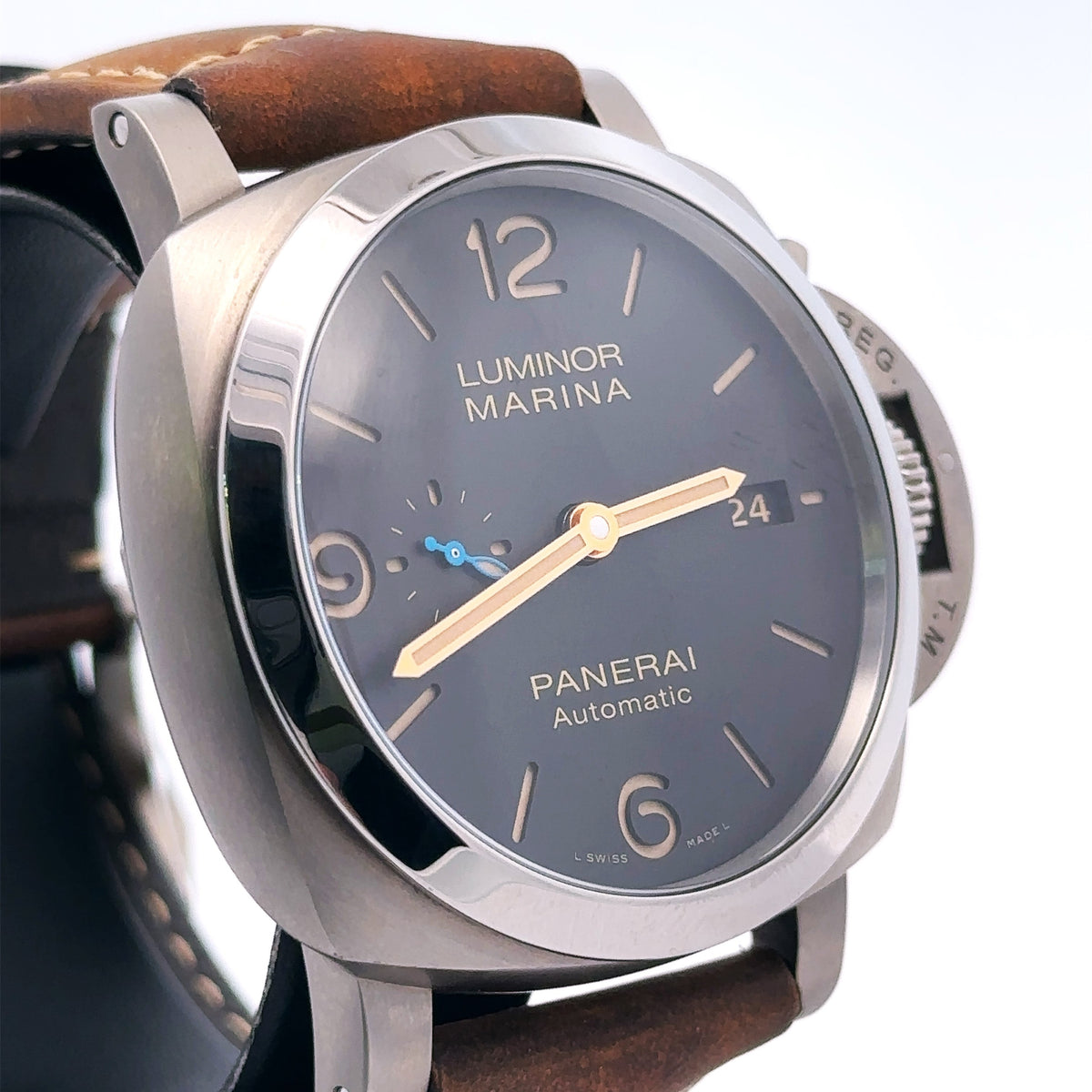 Panerai Luminor Marina 1950 3 Days Automatic Pam01351 Titanium  44mm PREOWNED
