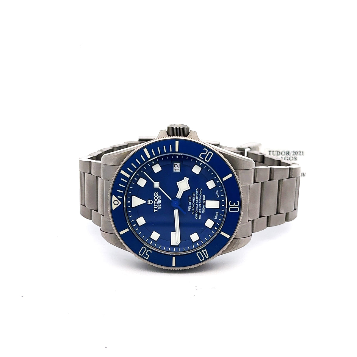 TUDOR PELAGOS 42 mm Titanium Mens Watch M25600TB-0001- Pre Owned 2021