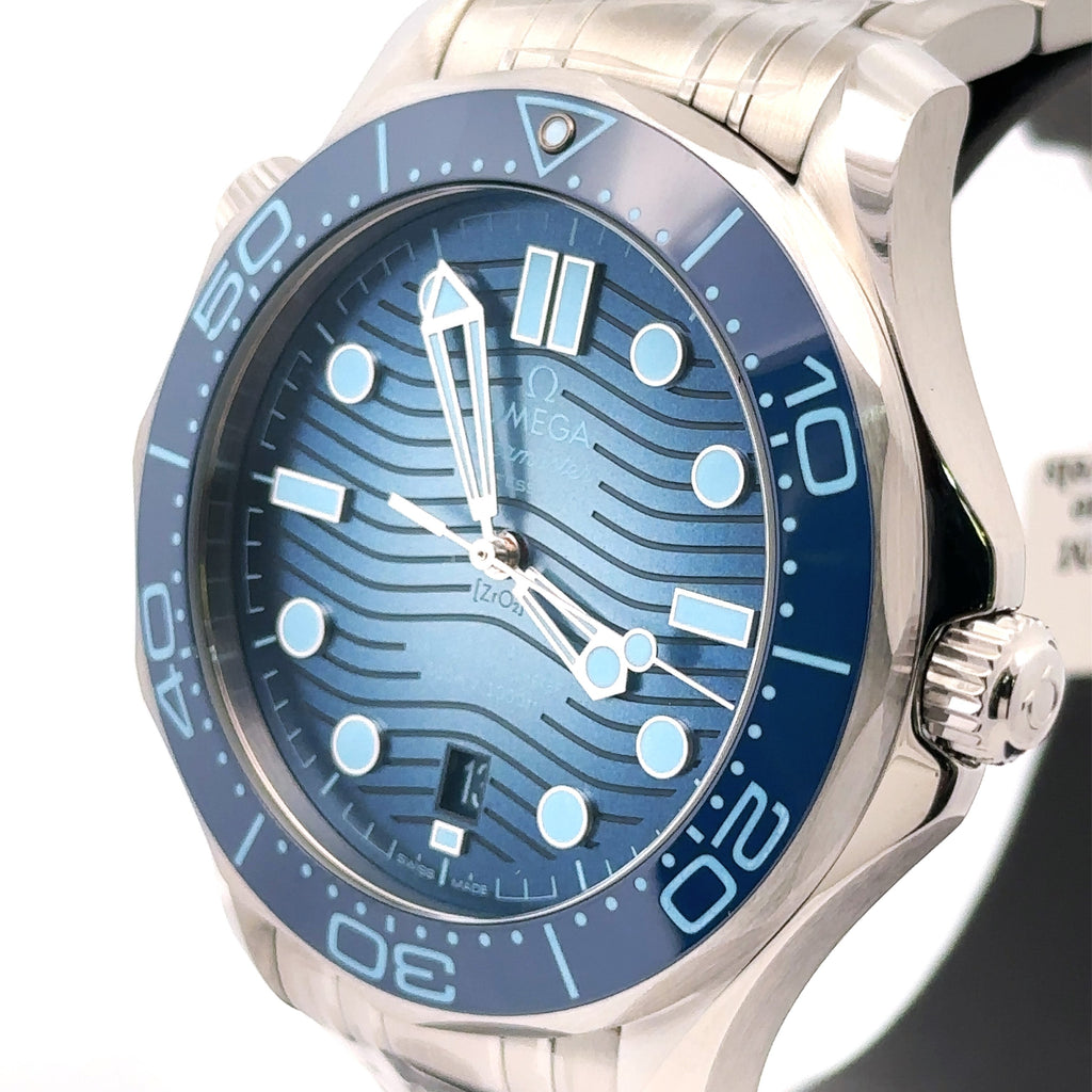 Omega Seamaster Diver 300M Steel on Rubber Strap 42mm - 210.30.42.20.03.003