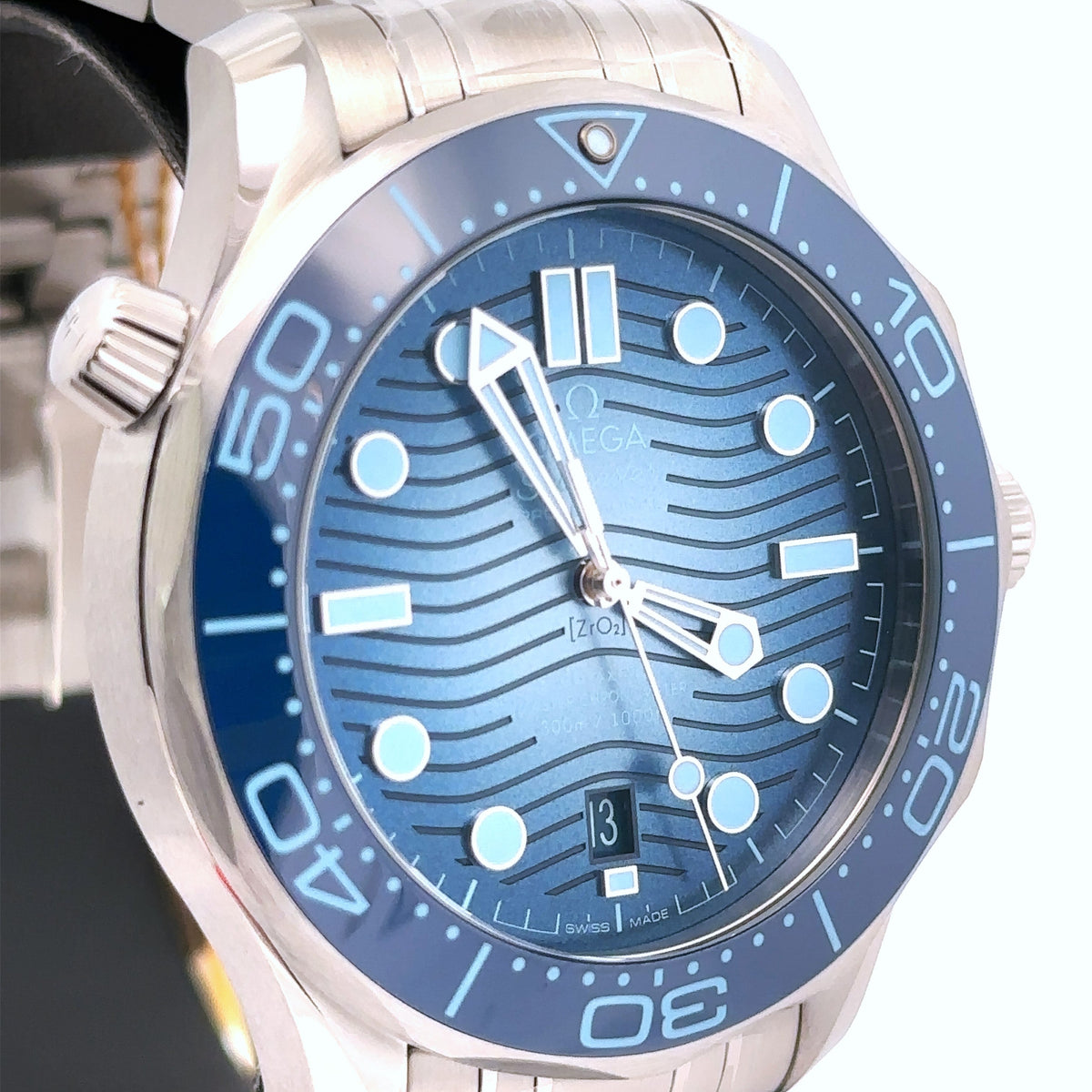 Omega Seamaster Diver 300M Steel on Rubber Strap 42mm - 210.30.42.20.03.003