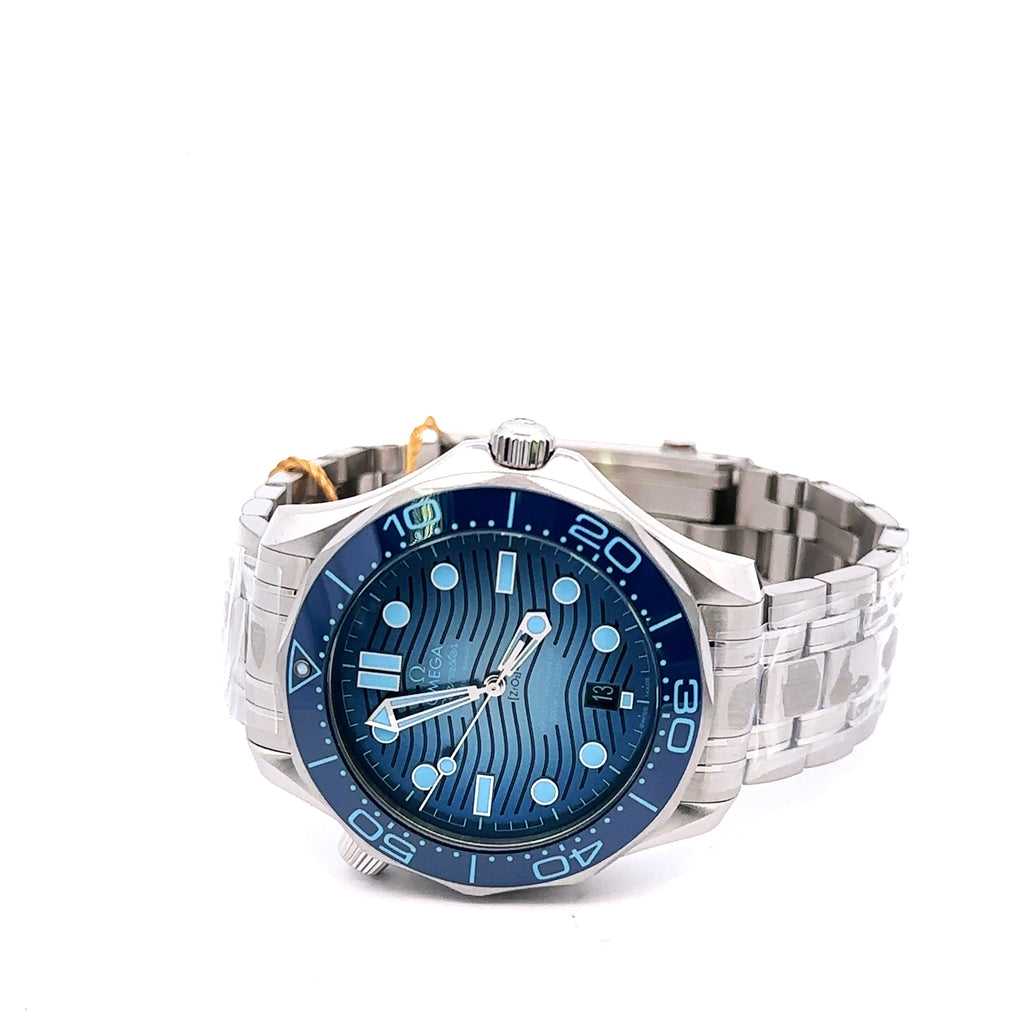 Omega Seamaster Diver 300M Steel on Rubber Strap 42mm - 210.30.42.20.03.003