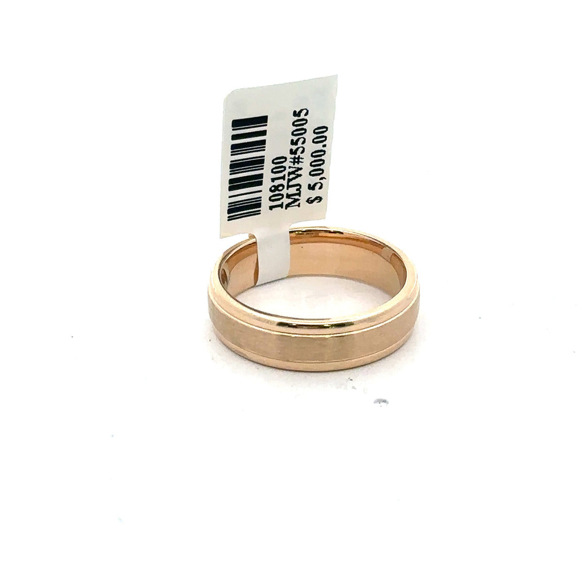 14k Yellow Gold Comfort Fit Men's Band, 8gm, Size 9, 6mm, S108100
