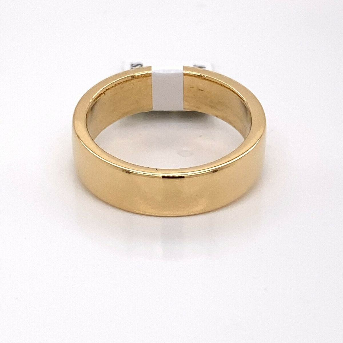 18k Yellow Gold Men's Wedding Band