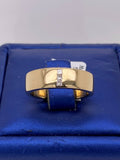 18k Yellow Gold 0.25 Ct Diamond Ladies Band