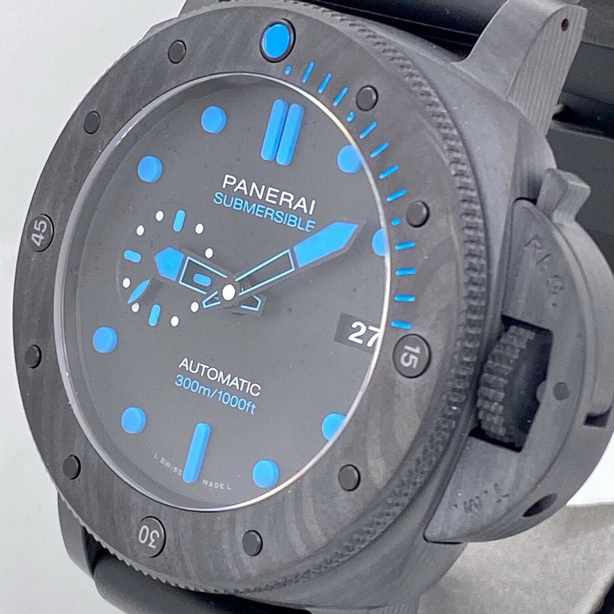 Panerai SUBMERSIBLE CARBOTECH™ 47mm Watch PAM 1616