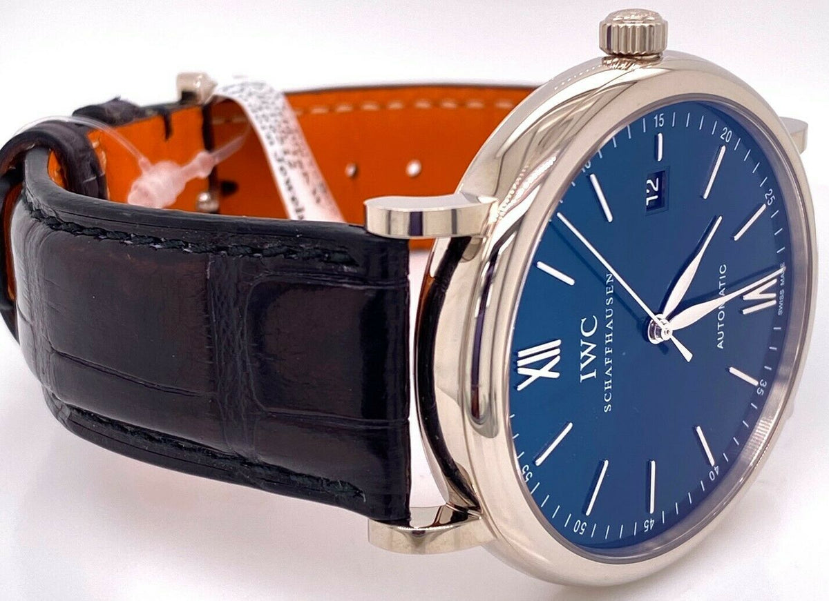 IWC PORTOFINO 18K WHITE GOLD AUTOMATIC IW356512