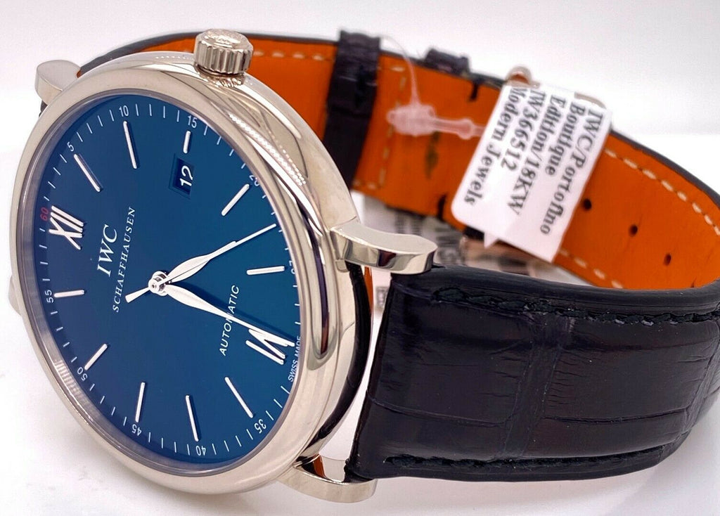 IWC PORTOFINO 18K WHITE GOLD AUTOMATIC IW356512