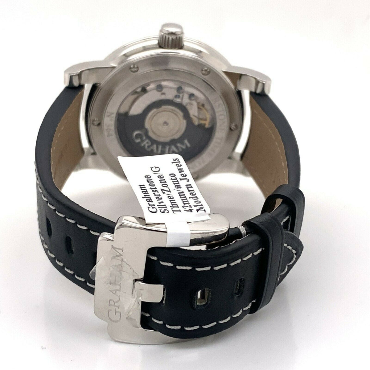 Graham Silverstone Time Zone GMT Automatic Steel Watch