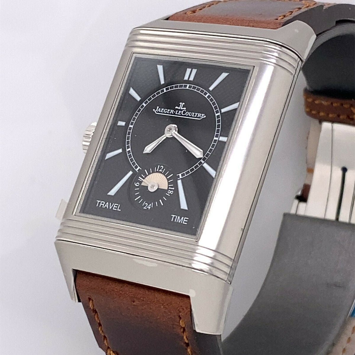 JAEGER LECOULTRE JLC Reverso Classic Duoface Watch Q3848422 - Brand New!