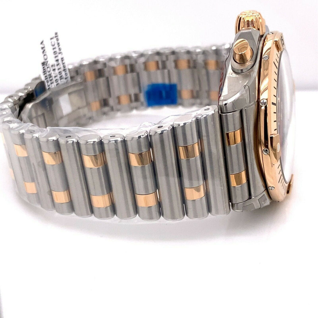 Breitling Chronomat B01-42 42mm Steel & 18k Rose Gold Watch UB0134101C1U1
