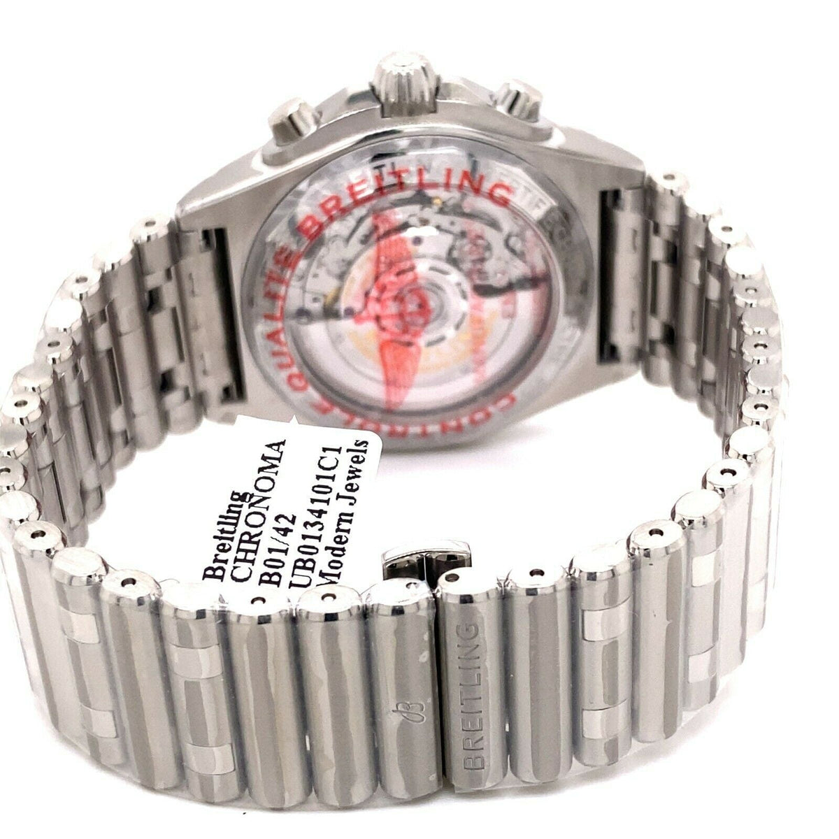 Breitling Chronomat B01-42 42mm Steel Watch AB0134101G1A1