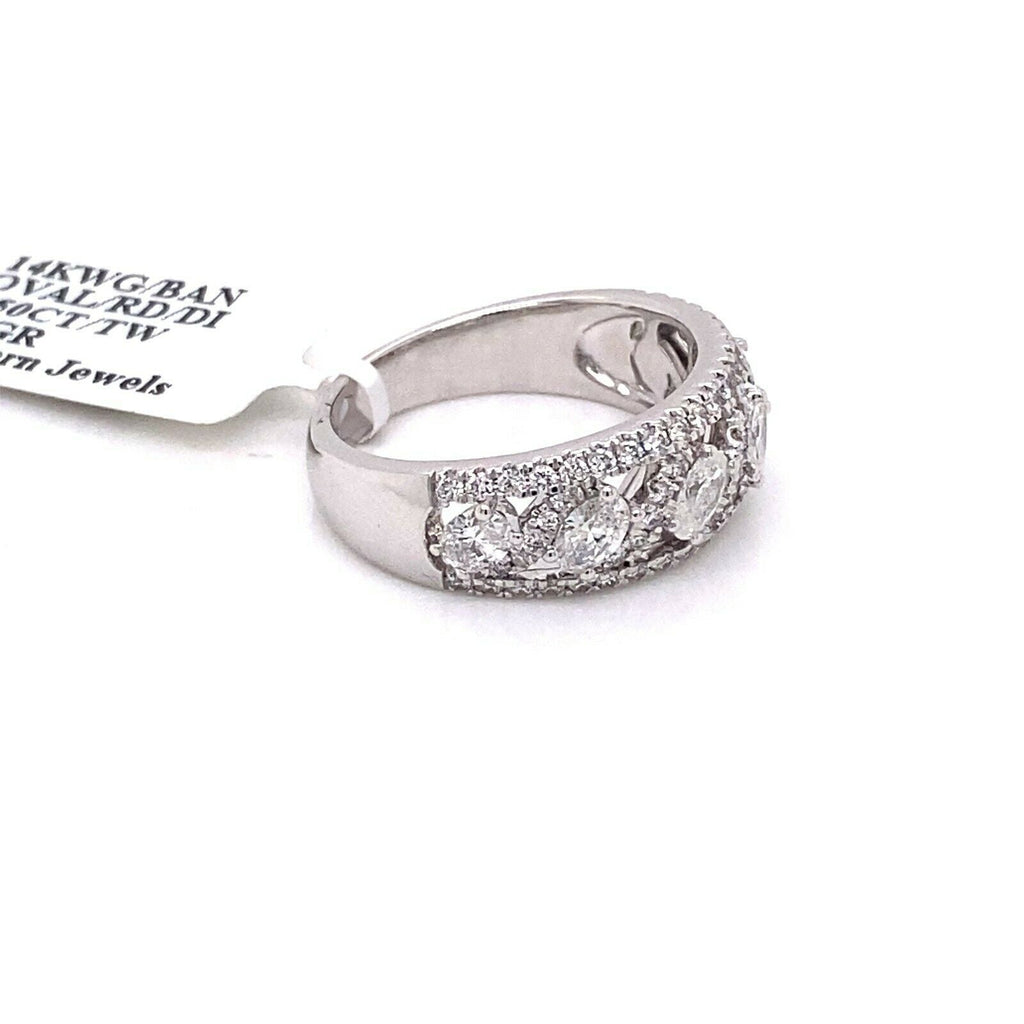 14k White Gold 1.50 CT Diamond Ladies Ring