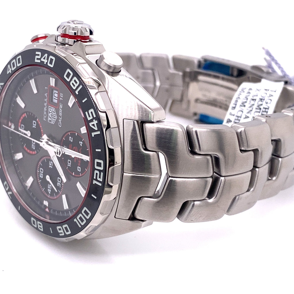 TAG HEUER FORMULA 1 X SENNA AUTOMATIC CHRONOGRAPH, 44MM, CAZ201D.BA0633