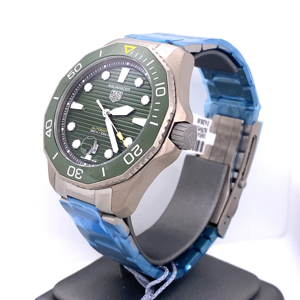 TAG HEUER AQUARACER PROFESSIONAL 300 AUTOMATIC 43MM WATCH, WBP208B.BF0631
