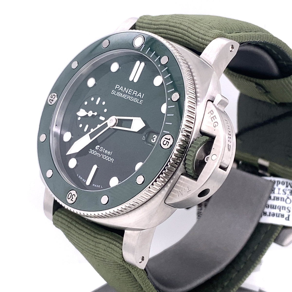Panerai Pam 1287 Submersible QuarantaQuattro eSteel Verde Smerald PAM1287