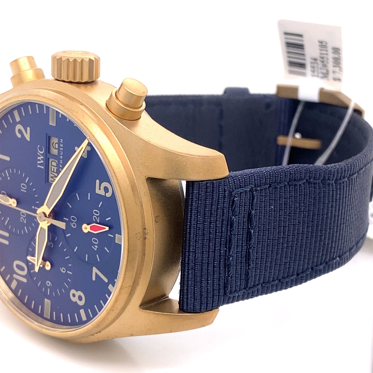 IWC PILOT’S BRONZE WATCH CHRONOGRAPH 41MM - IW388109 - BLUE