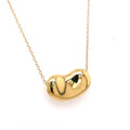 Tiffany & Co. 18k Yellow Gold Elsa Peretti Bean Necklace