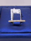 14k Yellow Gold 0.25 CT Diamond Ladies Band
