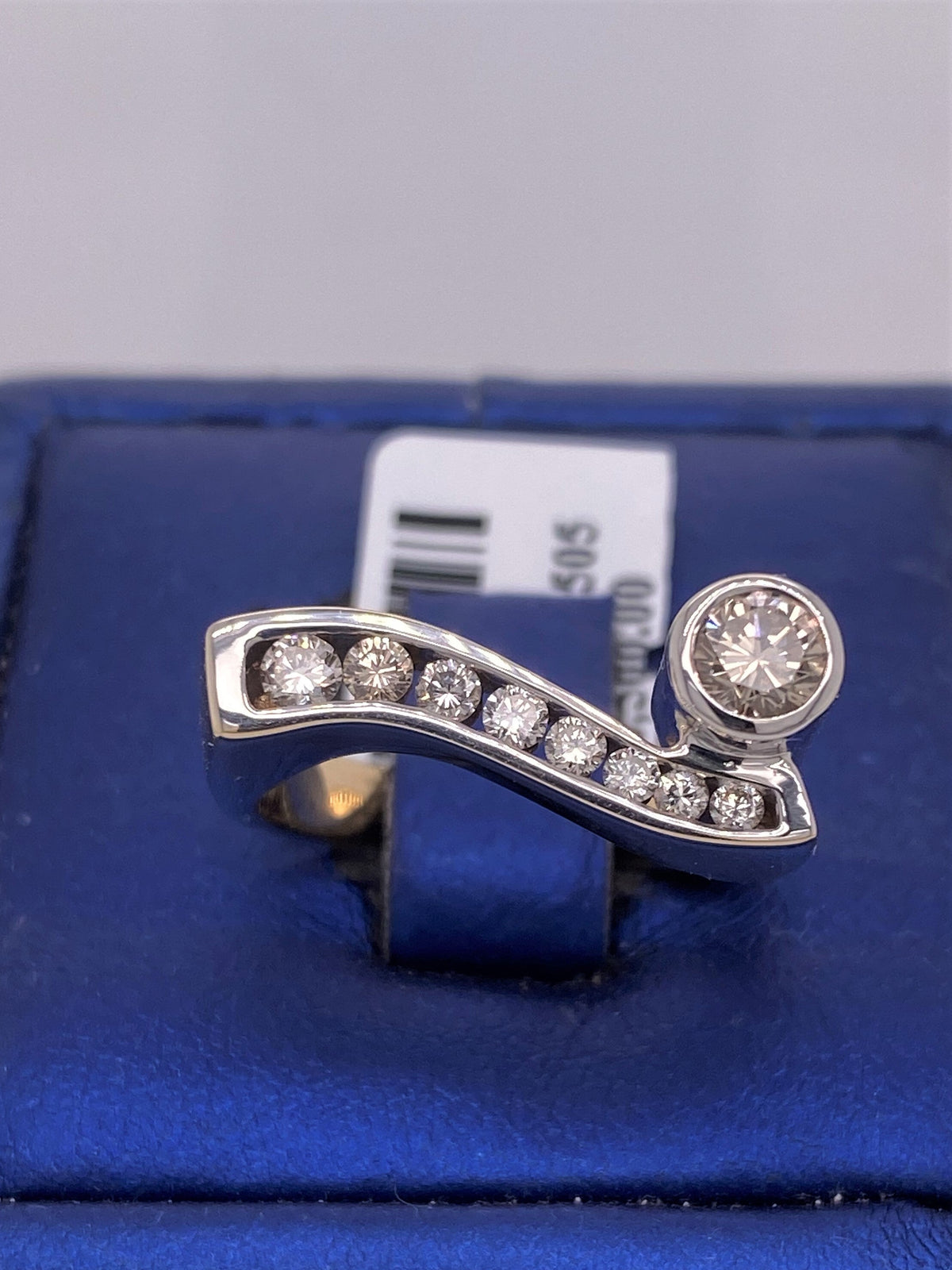 14k Yellow Gold 1.00 CT Diamond Ladies Ring